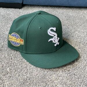 Hat Club New Era Chicago White Sox Fitted Hat Green Eggs And Ham Size 7 1/8
